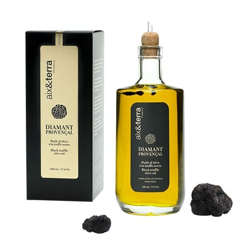 Huile d'olive aromatique saveur Truffe Noire